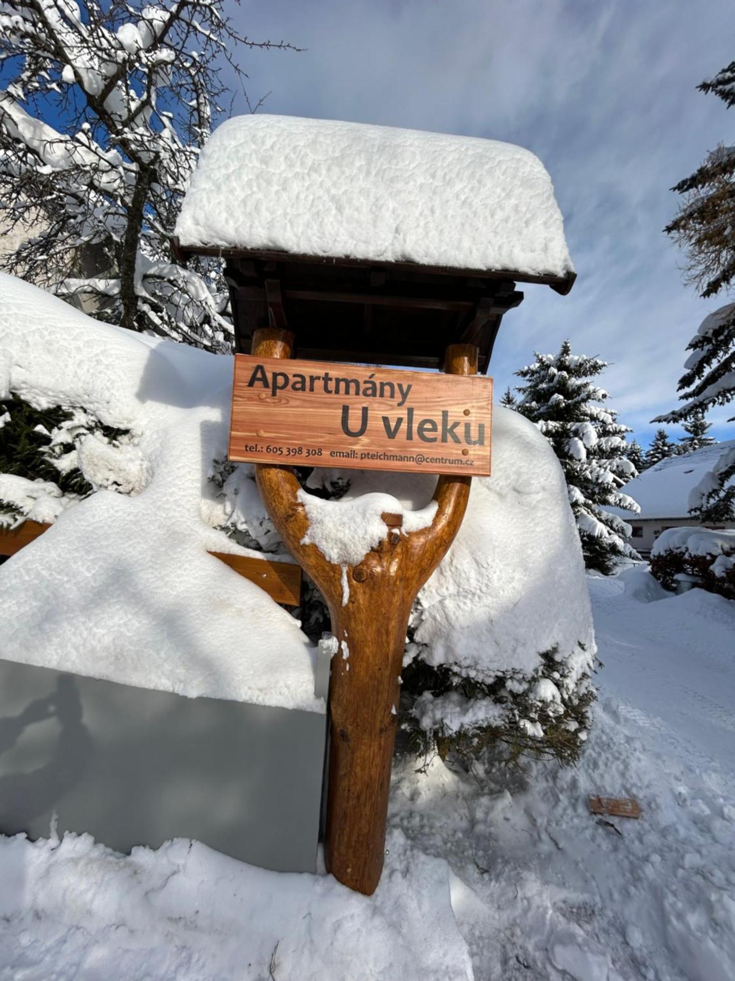 Apartmany U Vleku - Podkrovni Apartman Karlova Studánka Exteriér fotografie