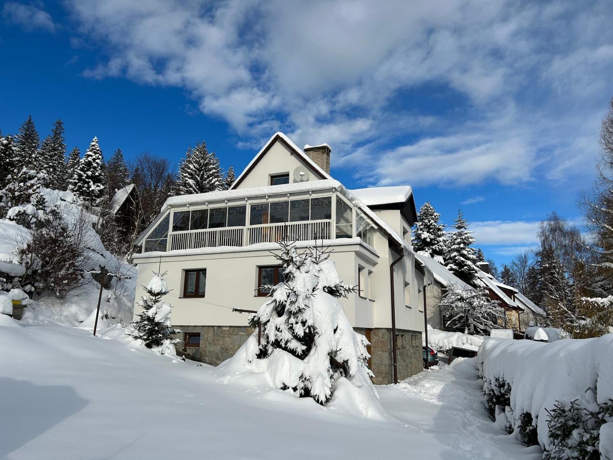 Apartmany U Vleku - Podkrovni Apartman Karlova Studánka Exteriér fotografie